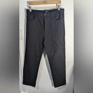 Banana Republic Black Men's 90's Straight Fit Pants